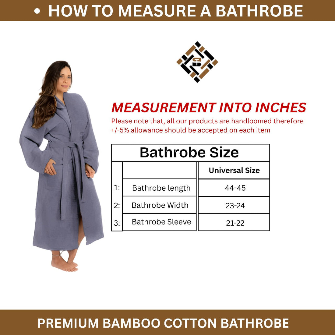 Premium Bathrobe - Black