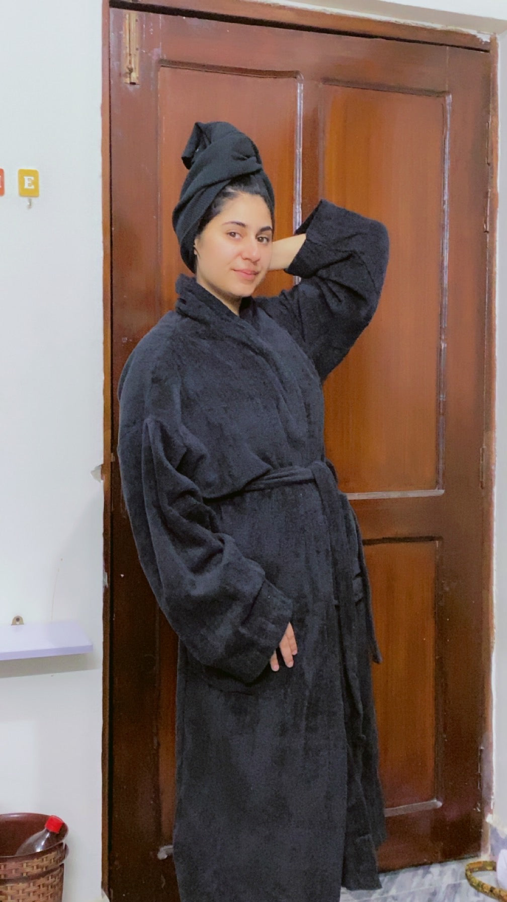 Pack of 2 - Velour Bathrobes