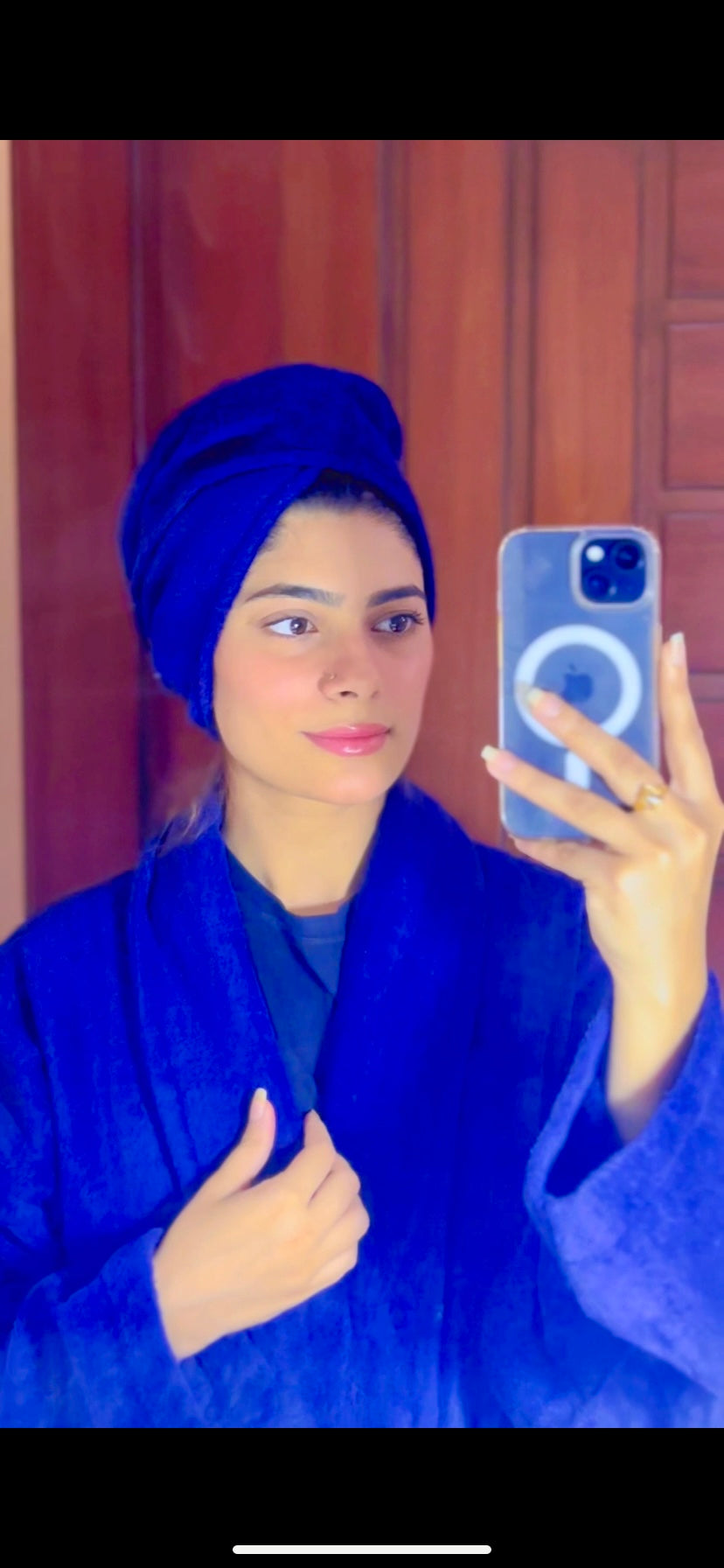 Pack of 2 - Velour Bathrobes