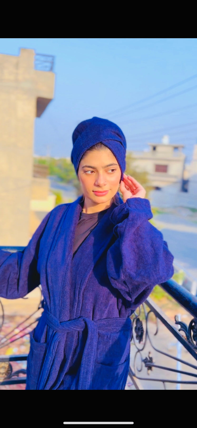 Pack of 2 - Velour Bathrobes