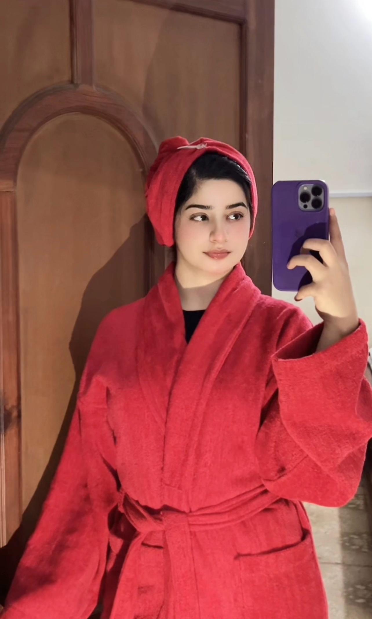 Premium Bathrobe - Red
