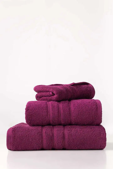 Towel Set - Purple - Pack of 3